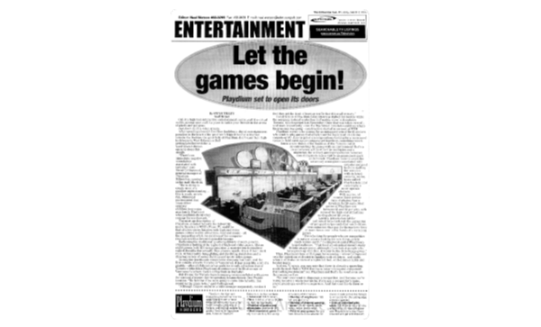 Edmonton Sun - Entertainment - Let The Games Begin